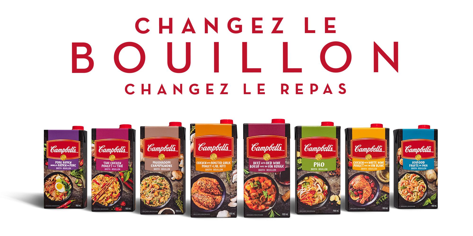 Changez Le Bouillon. Changez Le Repas.