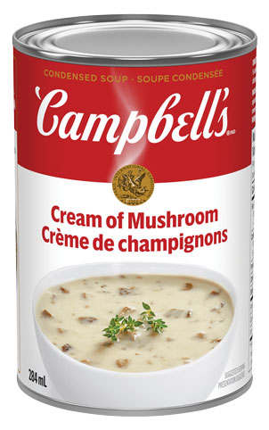 Soupe condensée Campbell’sMD à la crème de champignons