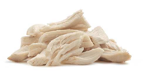 Poulet rôti effiloché