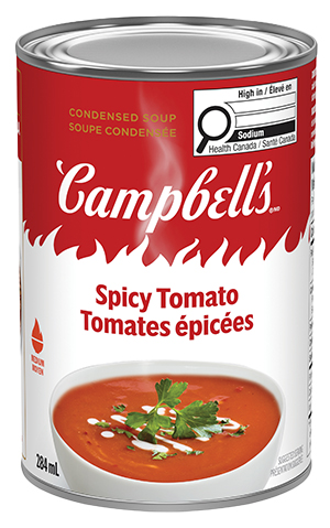 Soupe condensée Campbell’sMD Tomates épicées