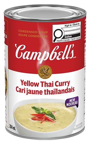 Soupe condensée Campbell’sMD Cari jaune thaïlandais 