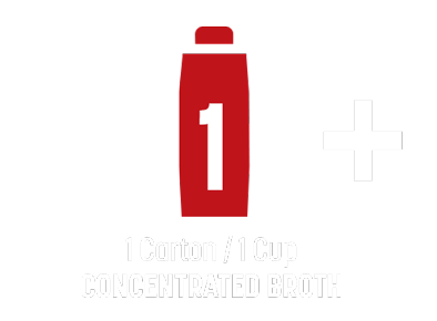 1 Carton/Cup Concentrated Broth