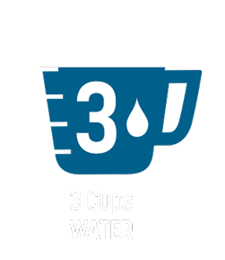 3 Cups Water