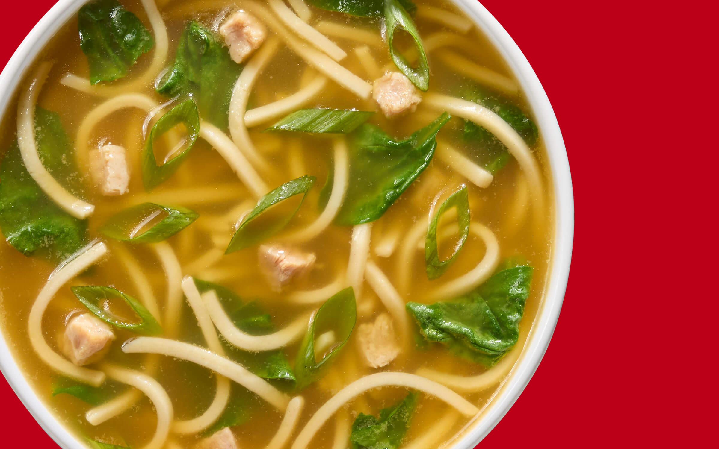Asian-Style Chicken Noodle Soup with Greens