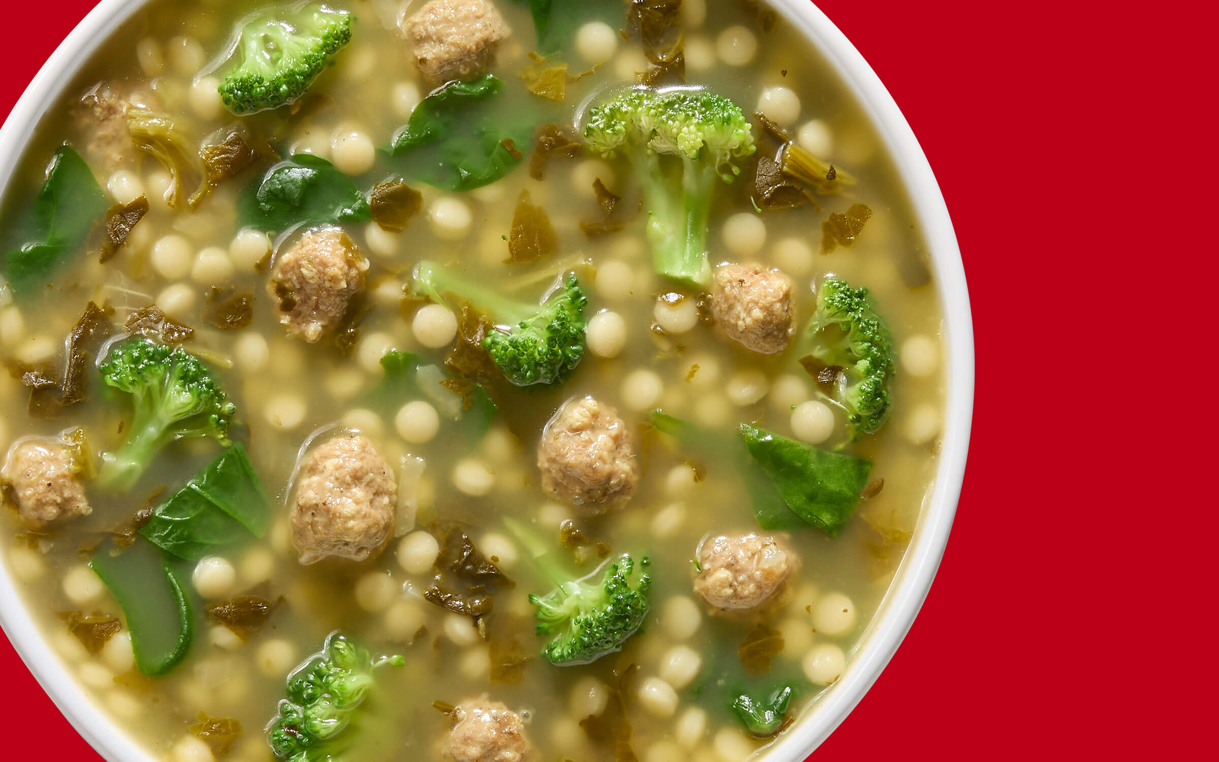 Super Greens Italian Wedding Soup