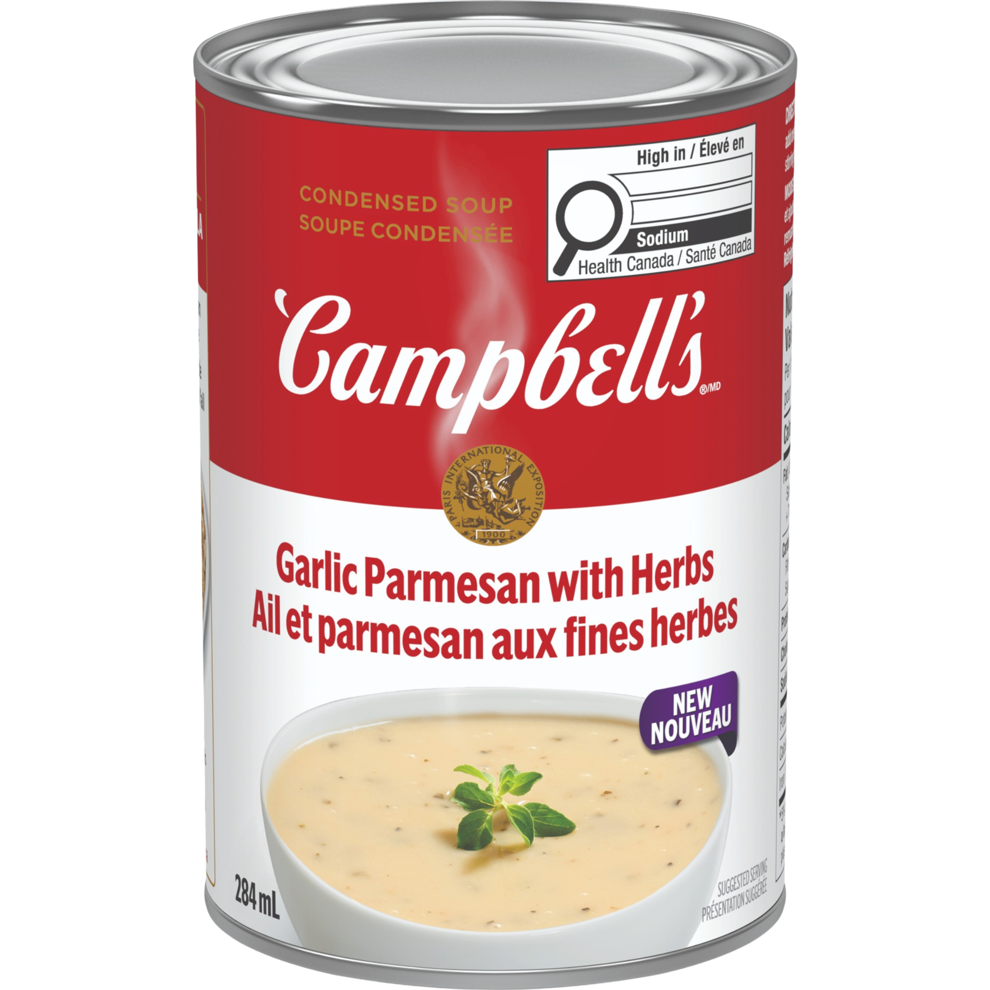 Campbell’s® Garlic Parmesan with Herbs Condensed Soup