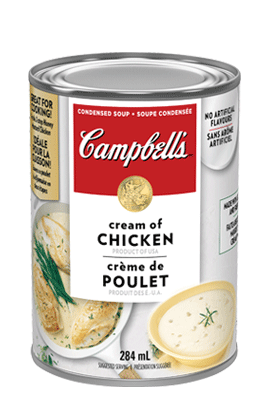 Soupe condensée Crème de poulet de CAMPBELL'S®