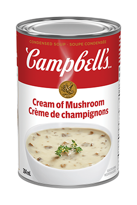 Soupe condensée Crème de champignons, de CAMPBELL'S®