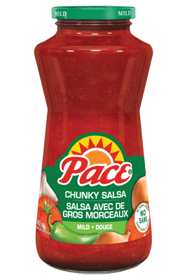 salsa avec de gros morceaux douce PACE®