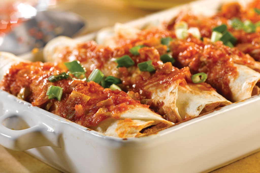 Easy Chicken Enchiladas