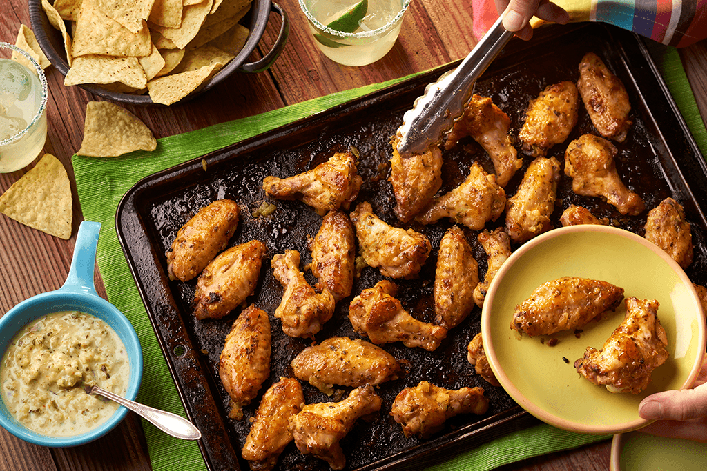 Salsa Verde Chicken Wings
