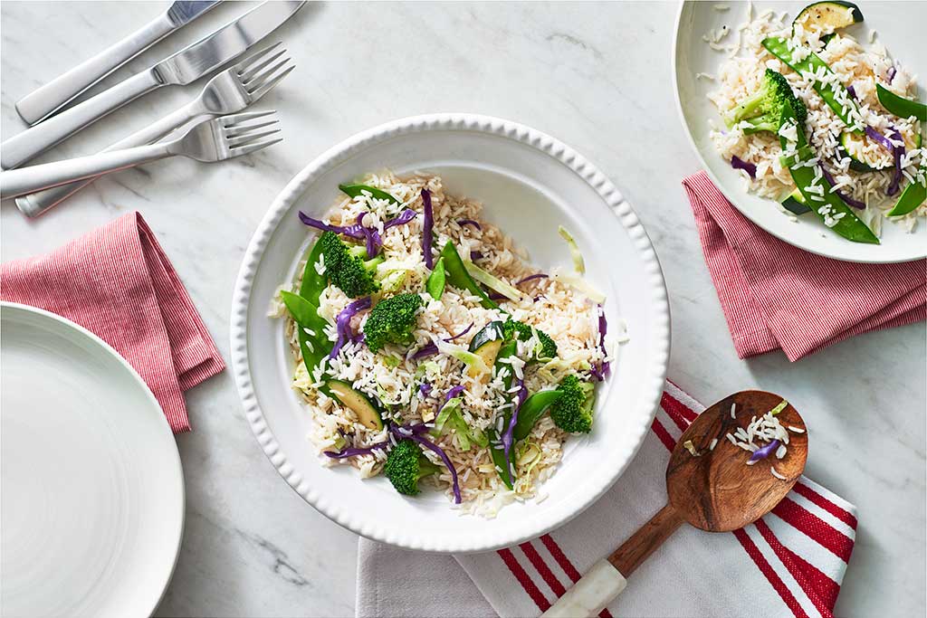 Gingery Vegetable Rice