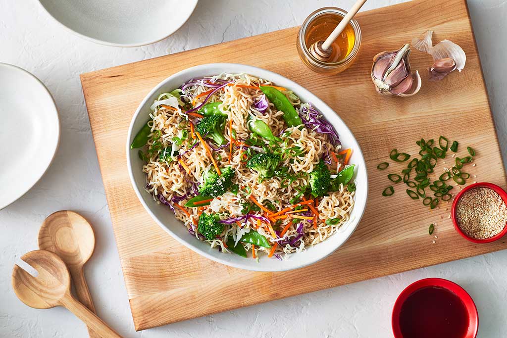 Cold Ramen Slaw