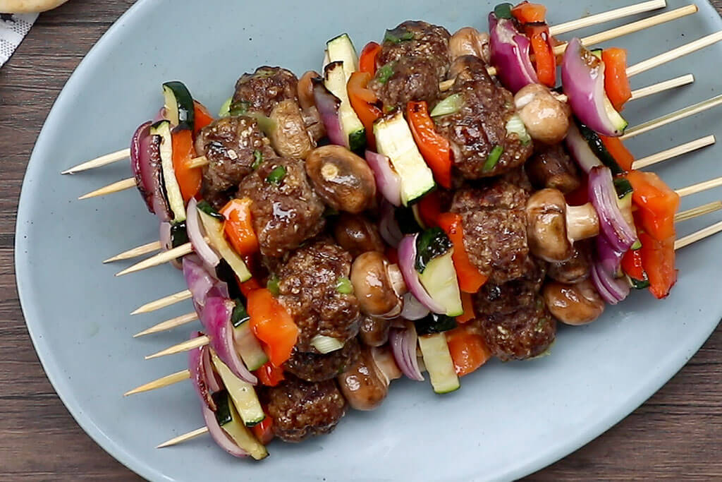 Creamy Mushroom Kofta Kebabs