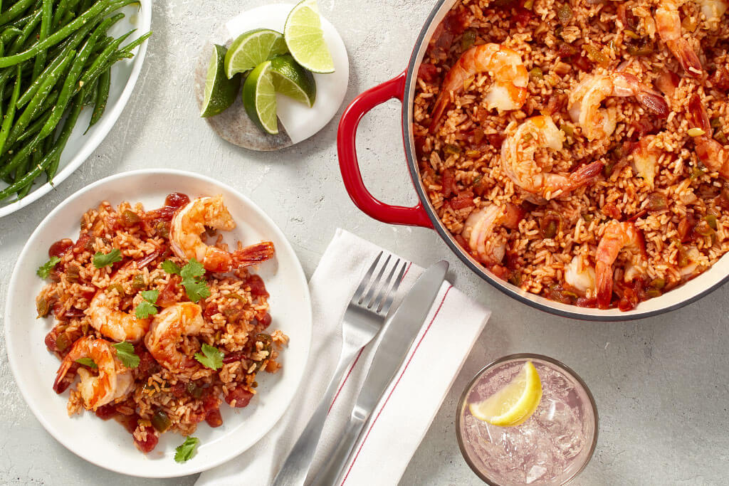 15-Minute Southwest Shrimp and Rice