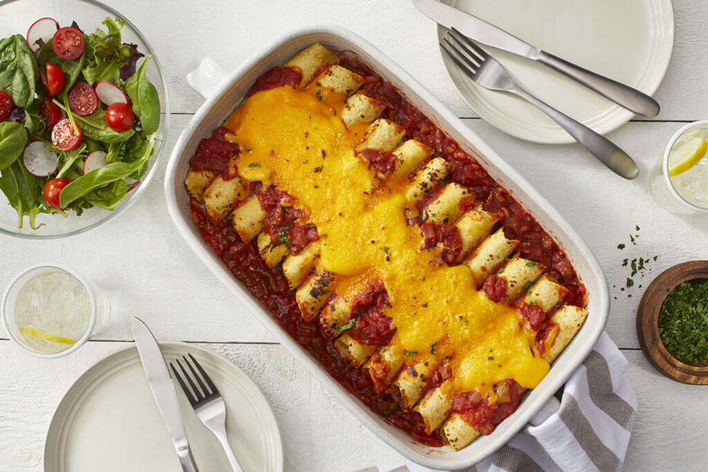 Easy Beef Enchiladas