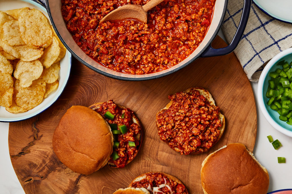 Easy Italian-Style Sloppy Joes