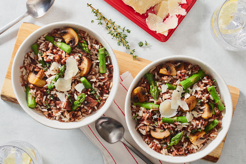 Pilaf aux champignons