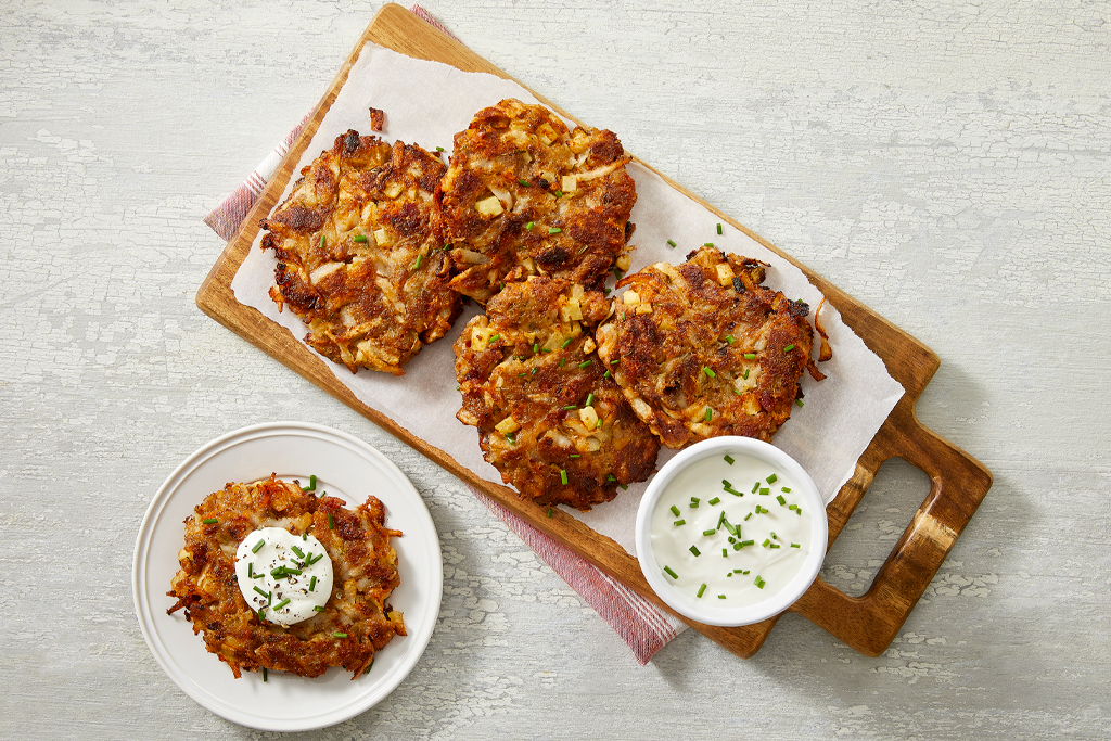 Savoury Stuffing Pancakes