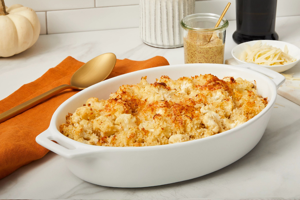 Cauliflower & Gruyere Gratin