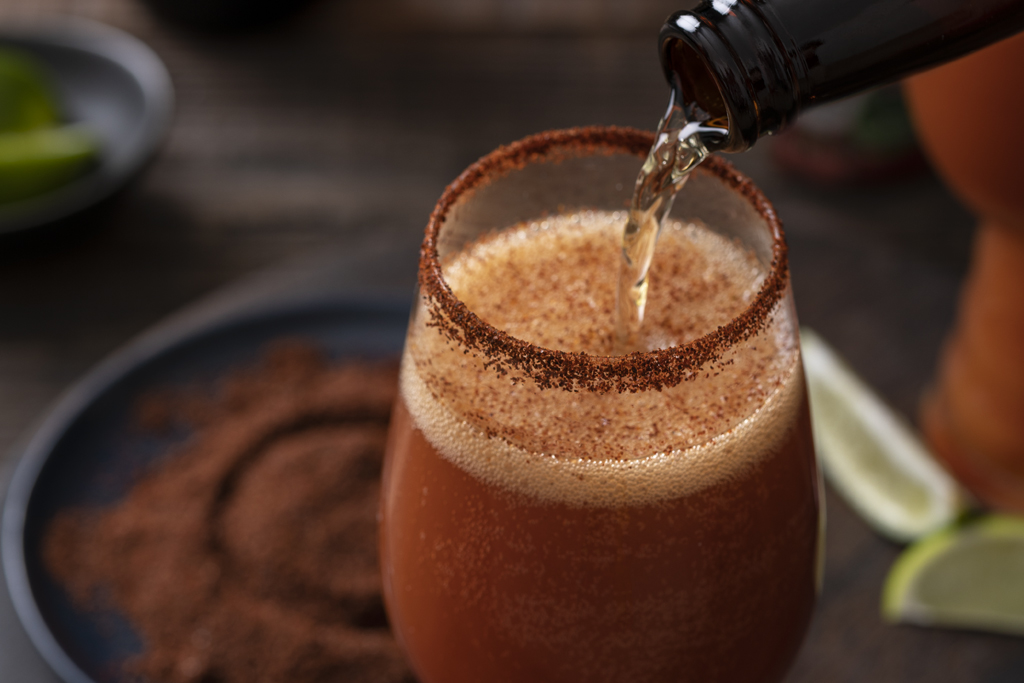 Michelada au V8 Épicé