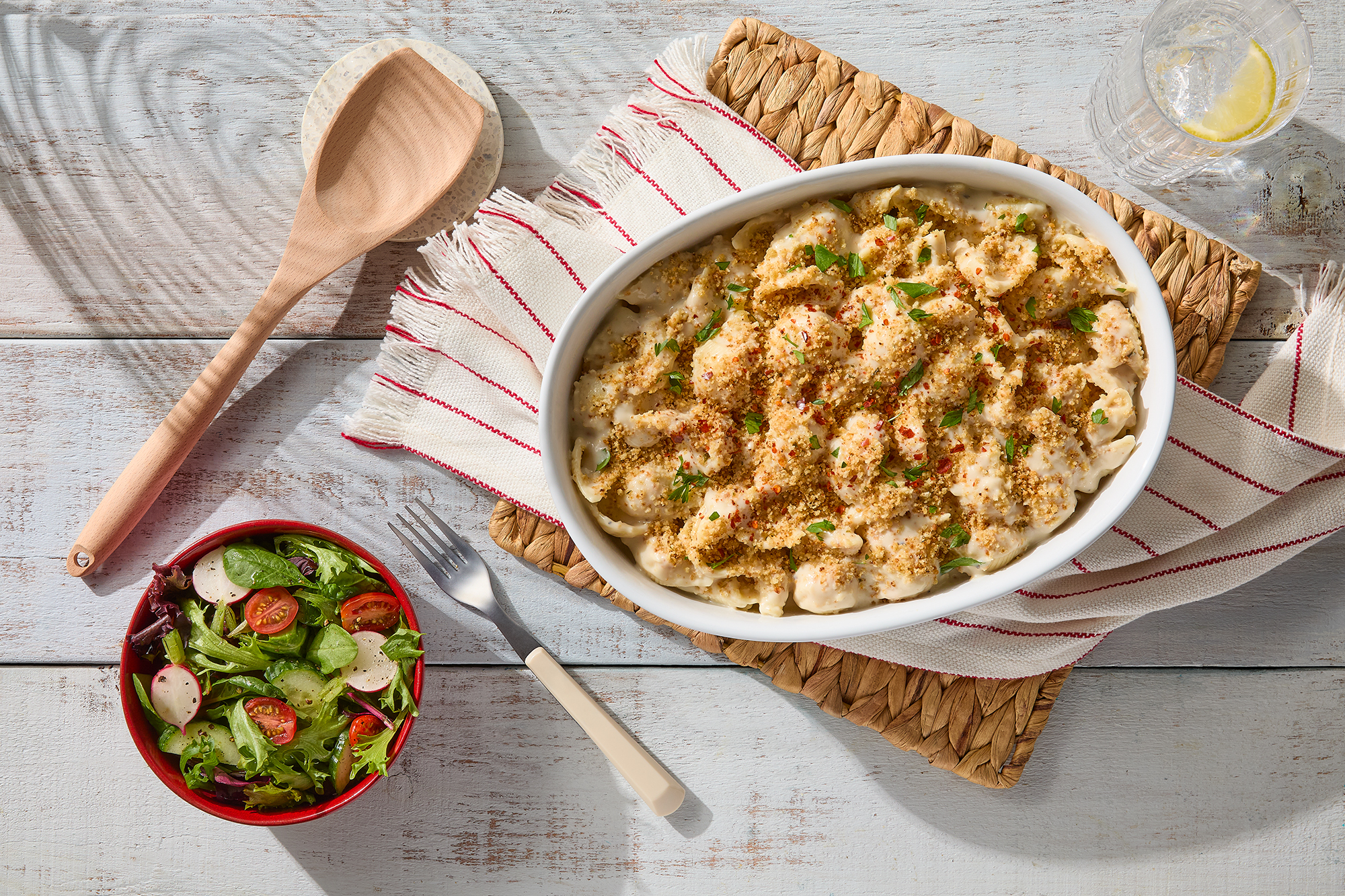 Gourmet Garlic Herb Mac & Cheese