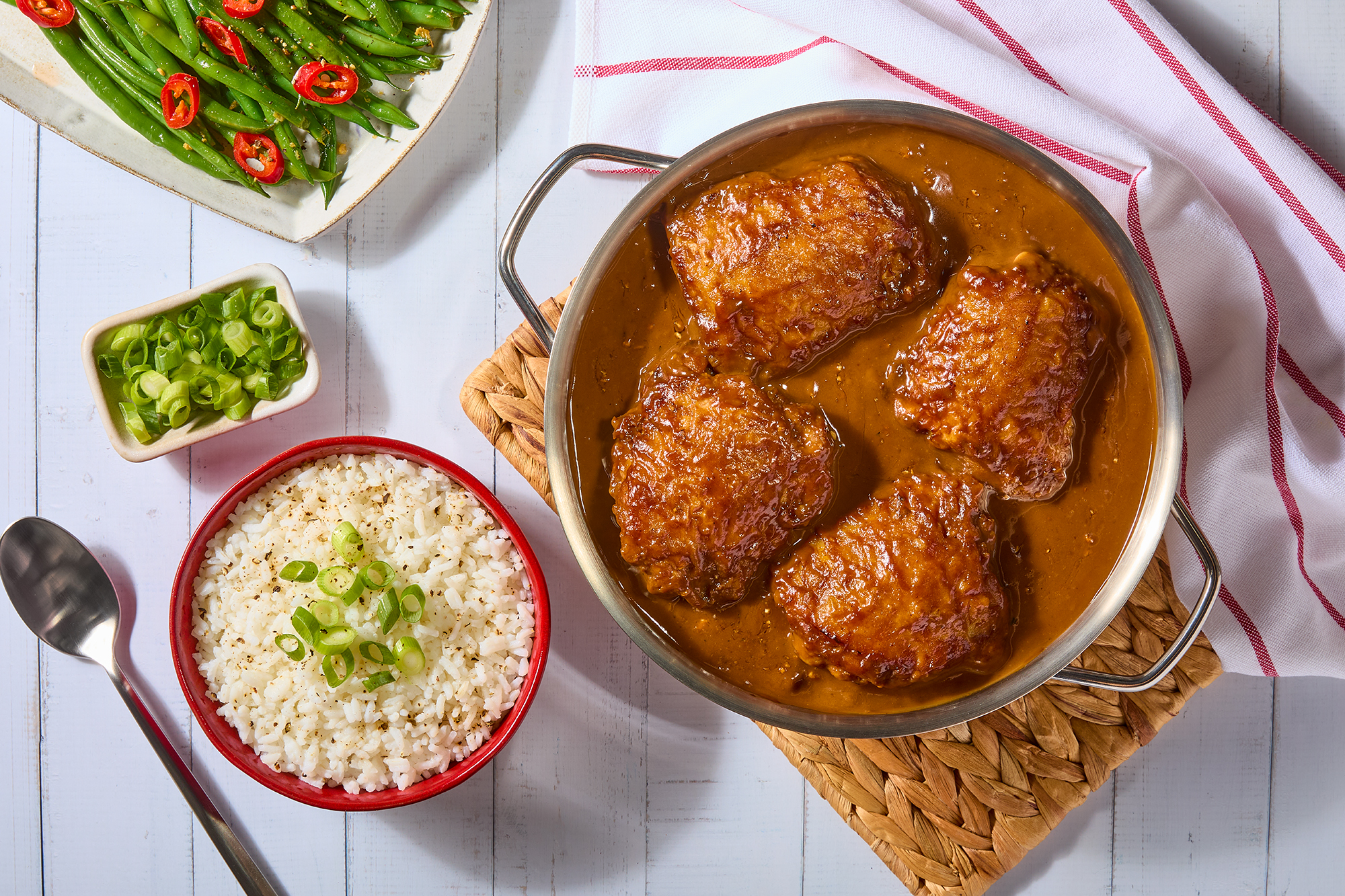 Filipino-Style Spicy Chicken Adobo