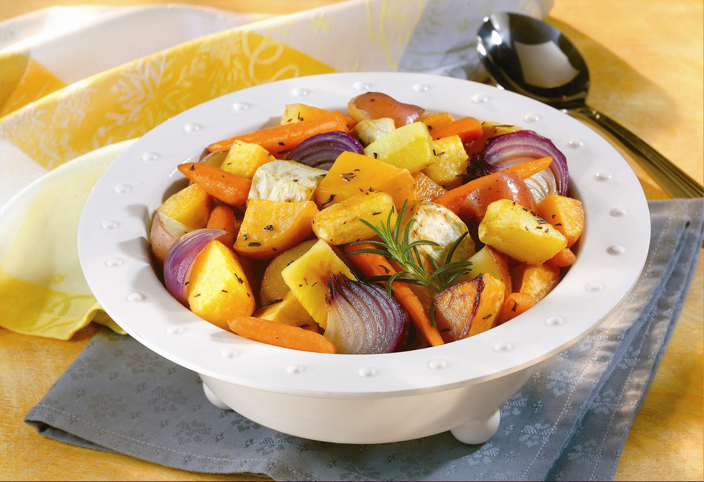 Oven-Roasted Root Vegetables