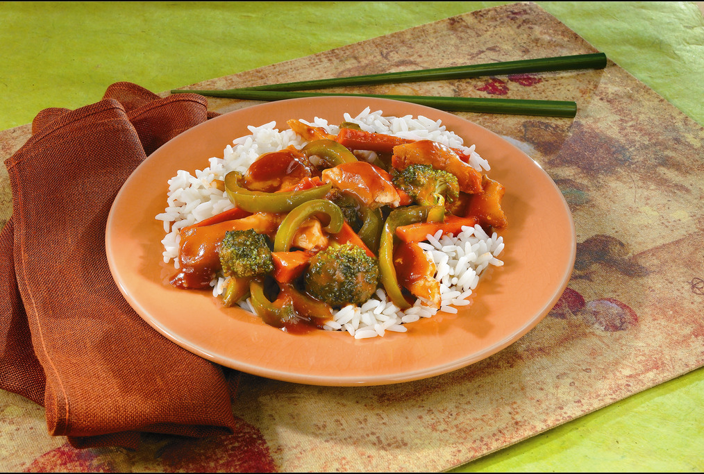 Sauté de poulet aux tomates