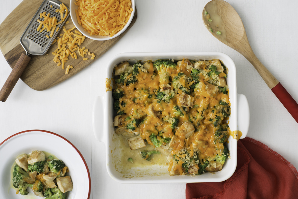 Divan de poulet et de brocoli facile à faire