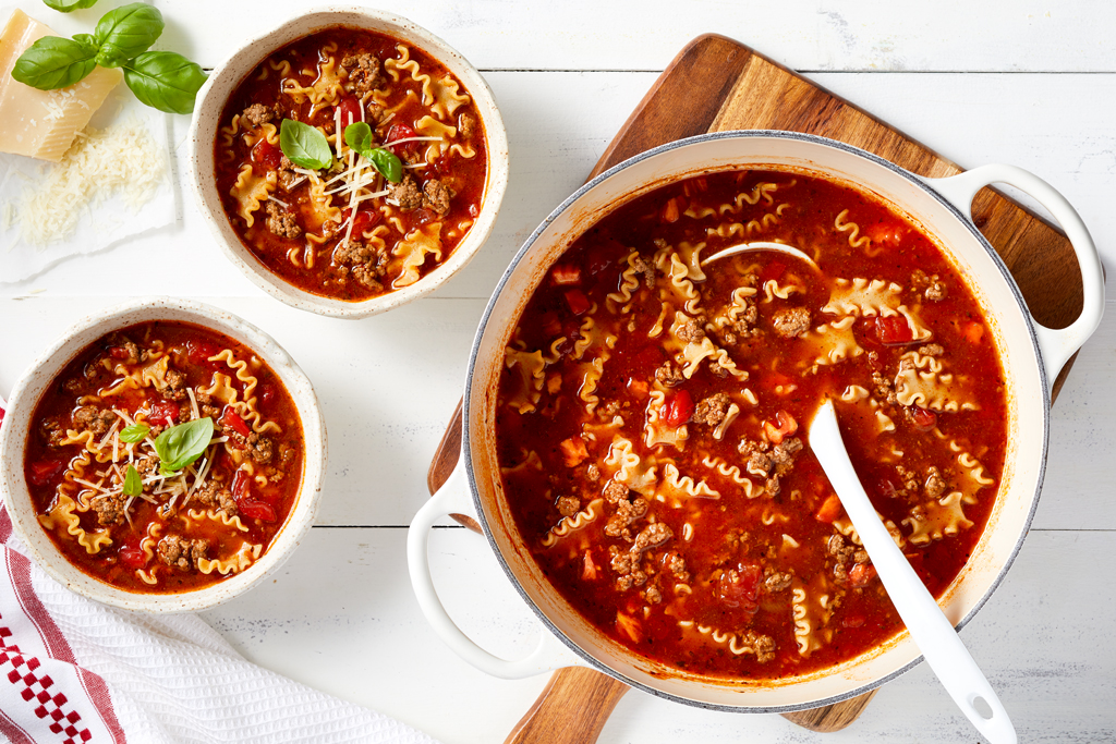 Lasagna Soup