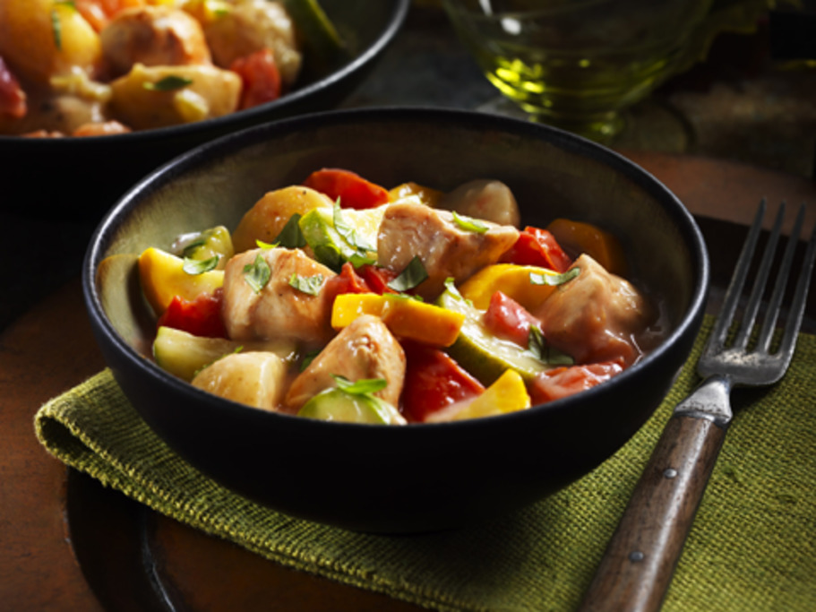 Poulet poêlé pour soir de semaine