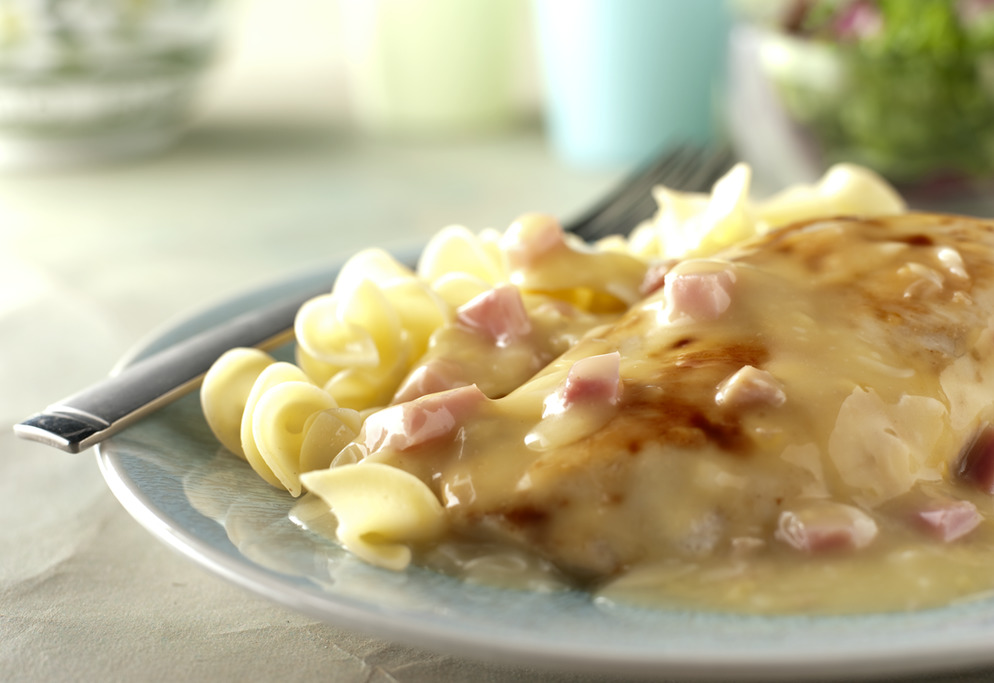 Poulet cordon bleu vite fait