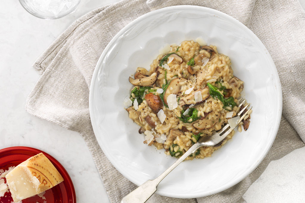 Risotto aux champignons