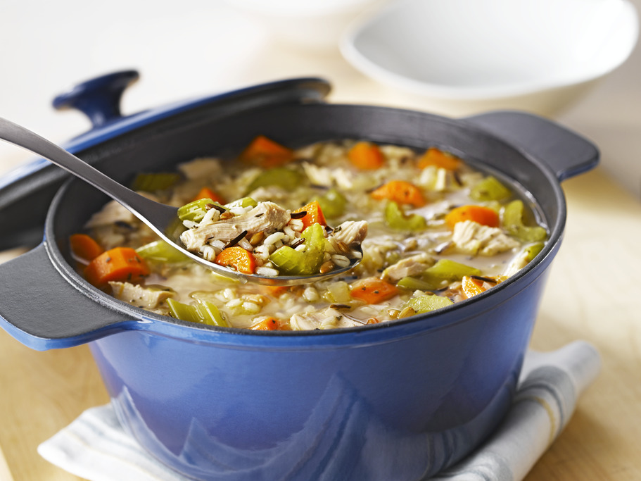 Turkey and Seven Grain Soup