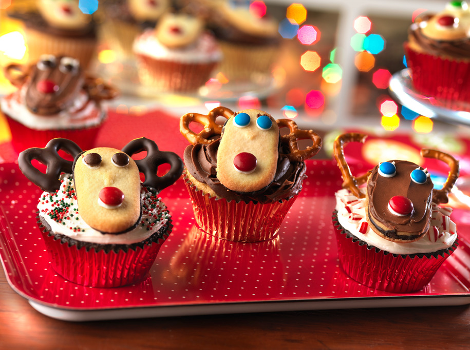 Reindeer Cupcakes