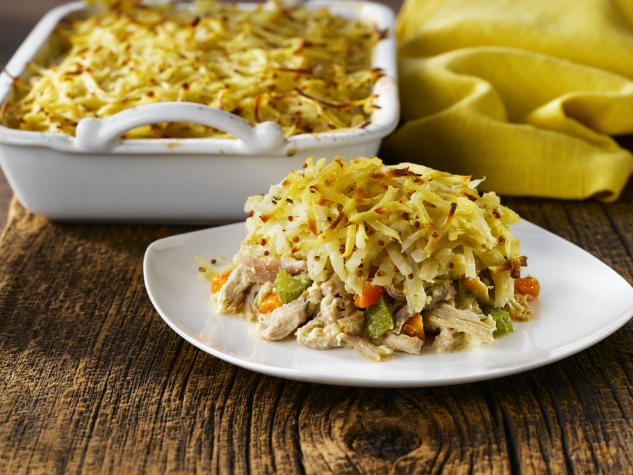 Pâté au poulet effiloché