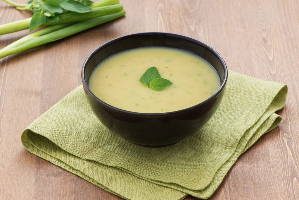 Soupe pommes de terre et poireau