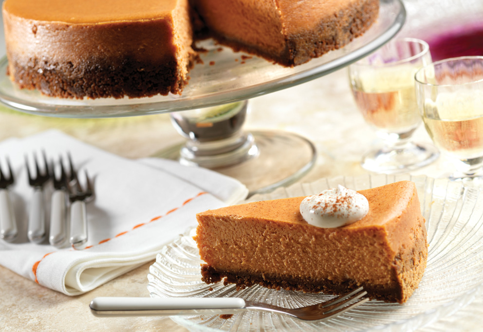 Gâteau au fromage au gingembre et aux épices