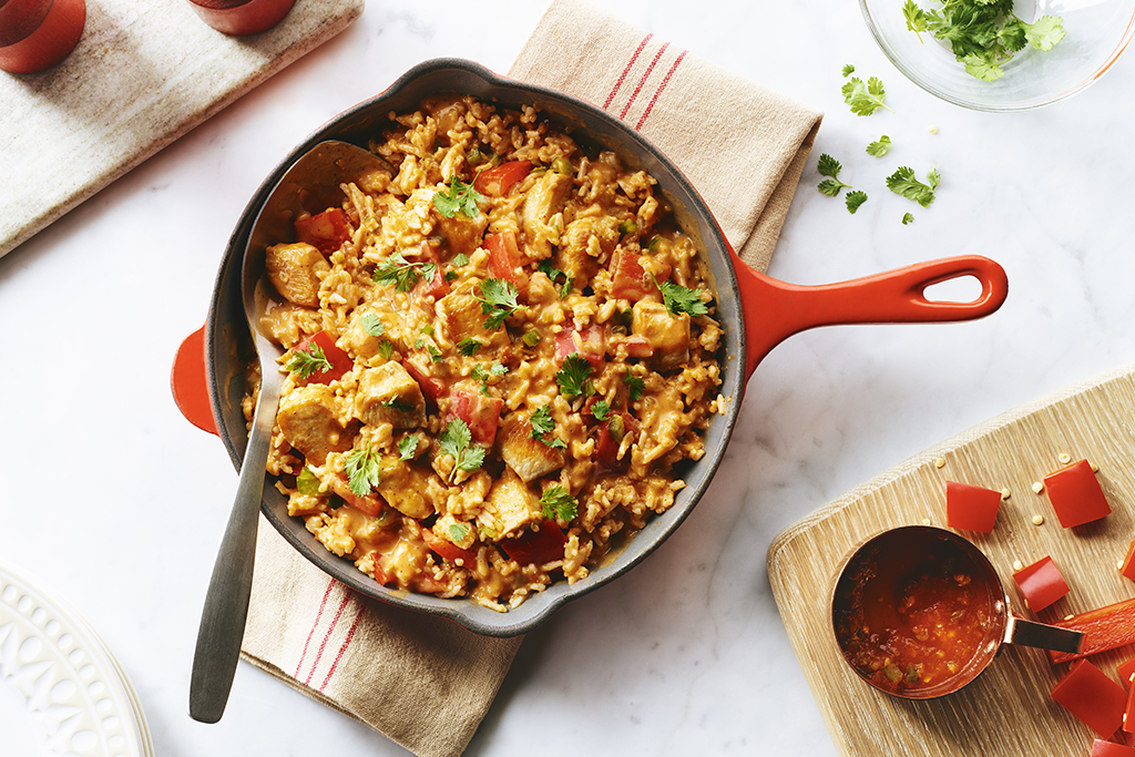 Queso Chicken Skillet