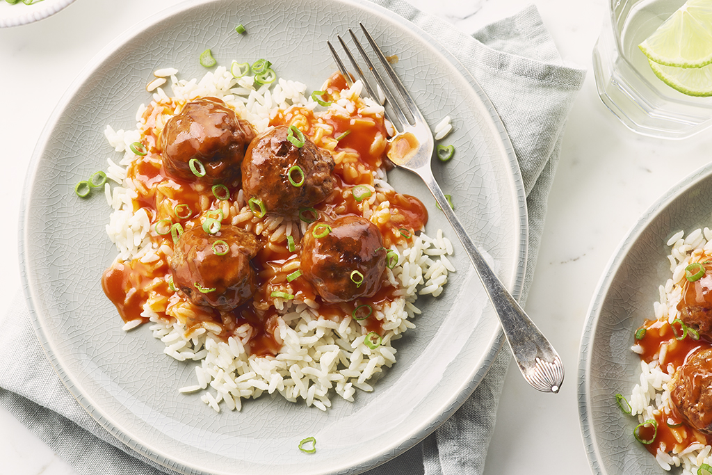 Boulettes de viande à la sauce aigre-douce