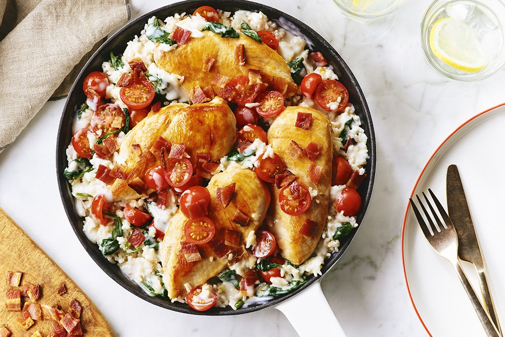 BLT Chicken Skillet