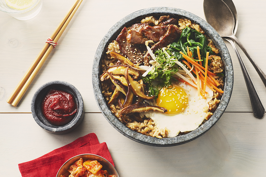 Mushroom Bibimbap