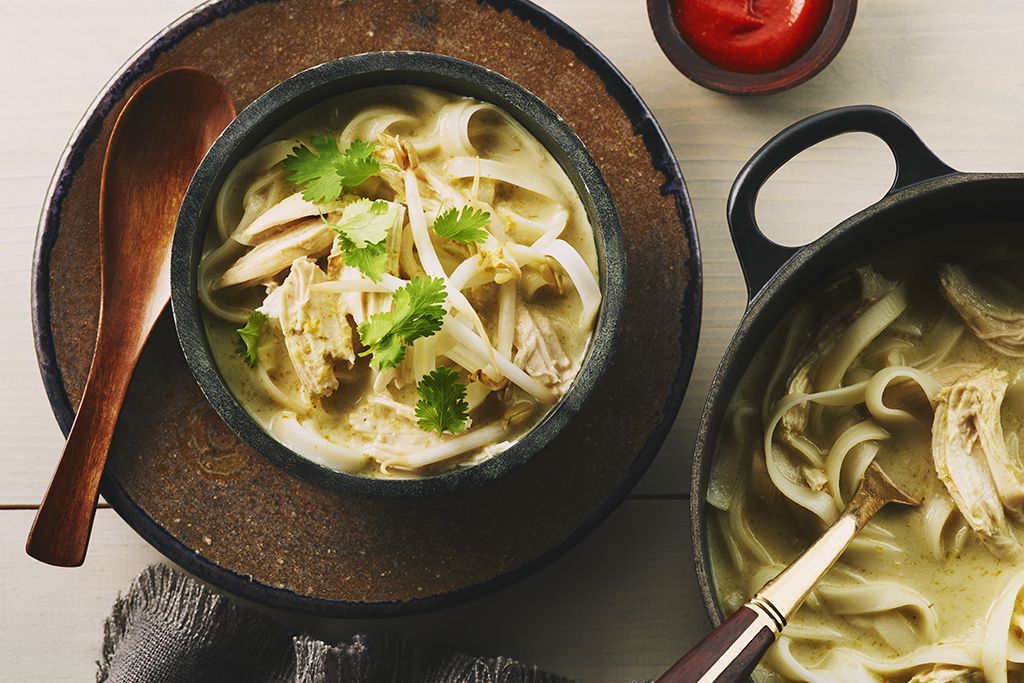 Green Curry Noodle Soup