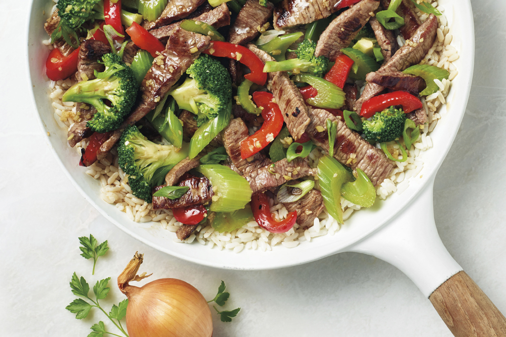 Ginger Beef Stir-Fry