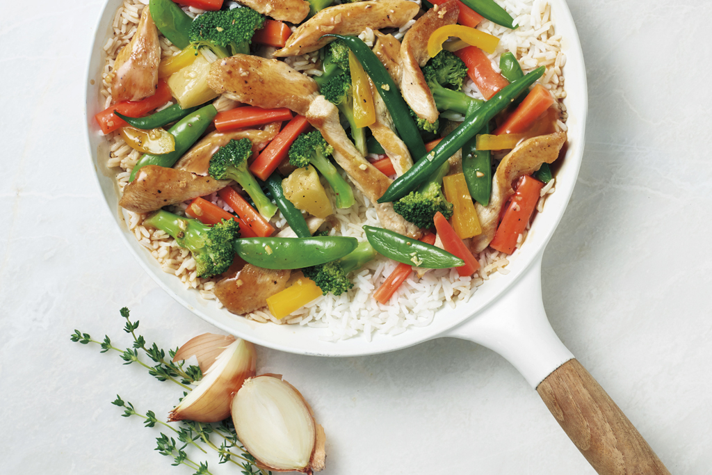 Sweet & Sour Chicken Stir-Fry