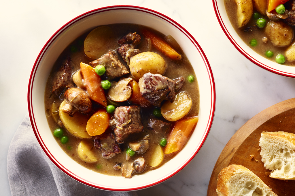 Slow Cooker Beef and Mushroom Stew