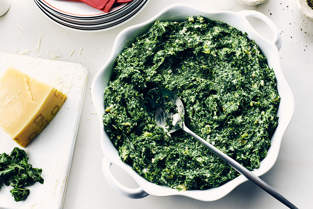 Easy Creamed Spinach