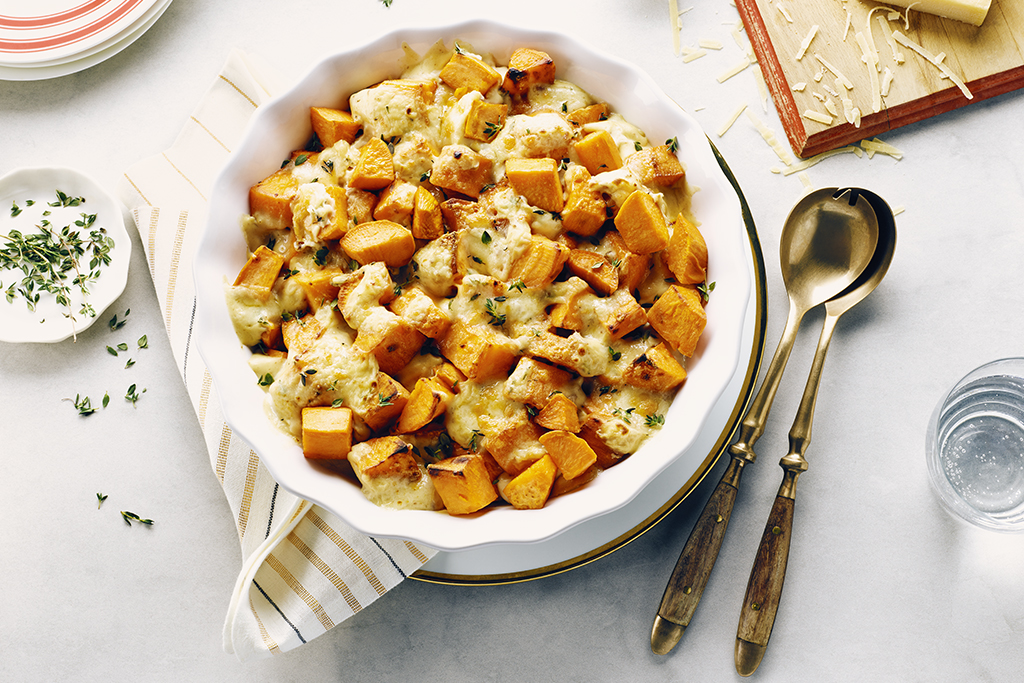 Golden Sweet Potato Bake