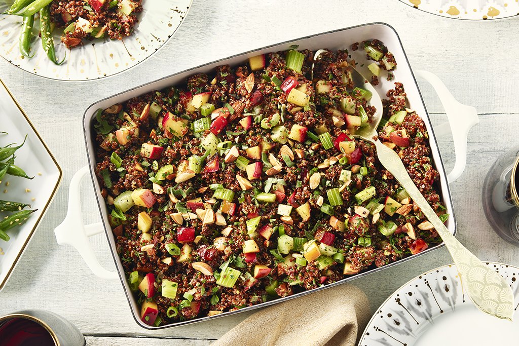 Apple and Fennel Quinoa Stuffing